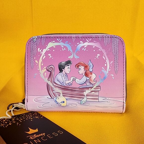 Loungefly Disney Princess Ariel & Eric Kiss The Girl the Little Mermaid Wallet - Picture 12 of 12